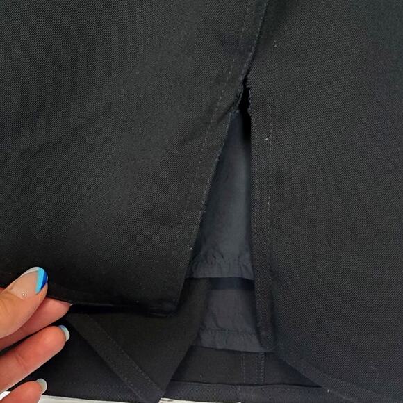 Vintage A.M. Beretta Paris Pencil Skirt Size 4 Black Light Wool Career Office - Picture 5 of 11